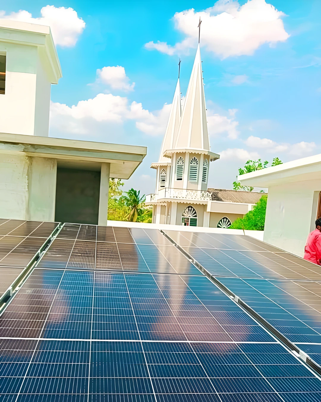 Solar_Project_Thiroor_Church_40KW