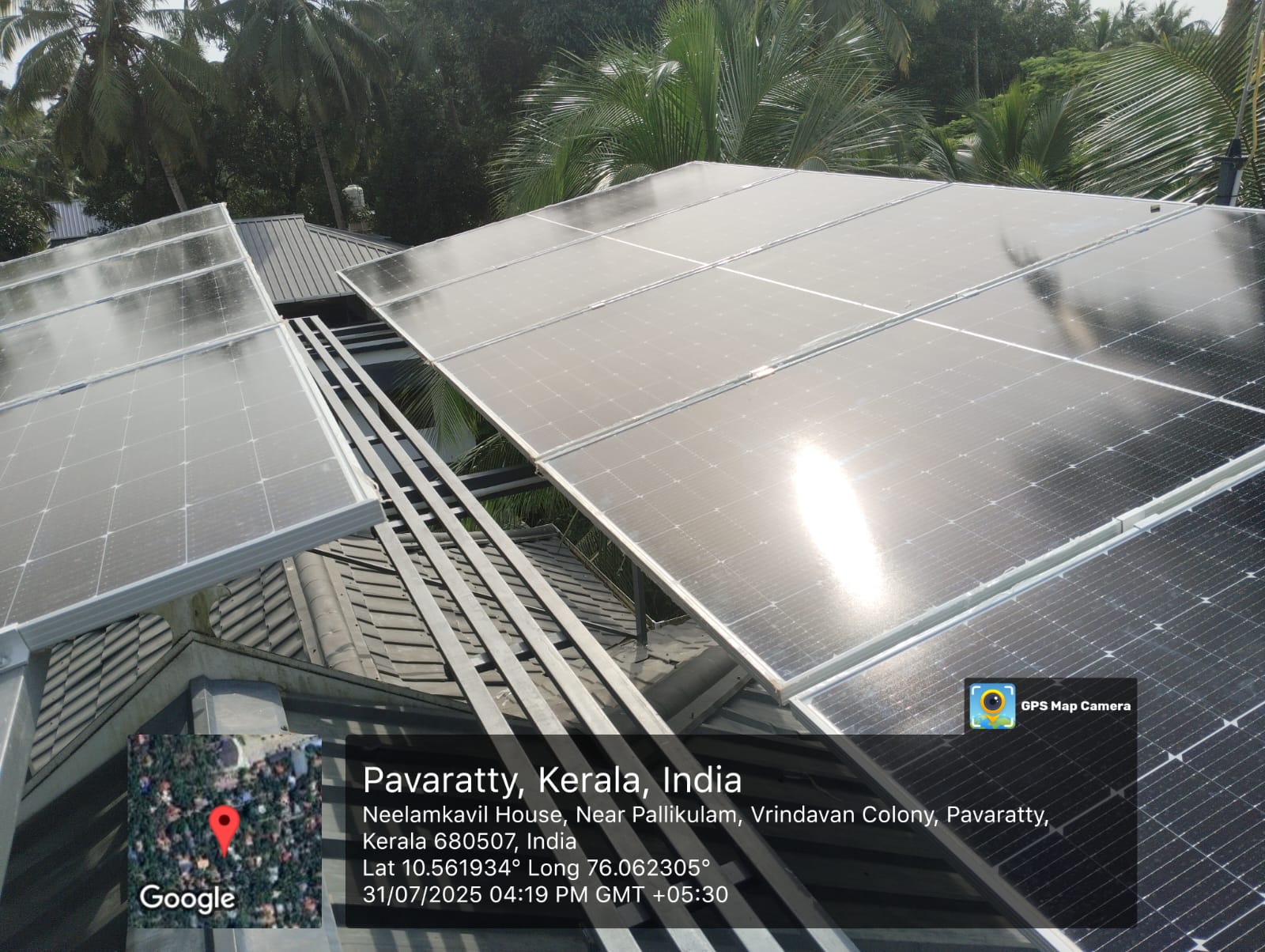 5kw solar installation